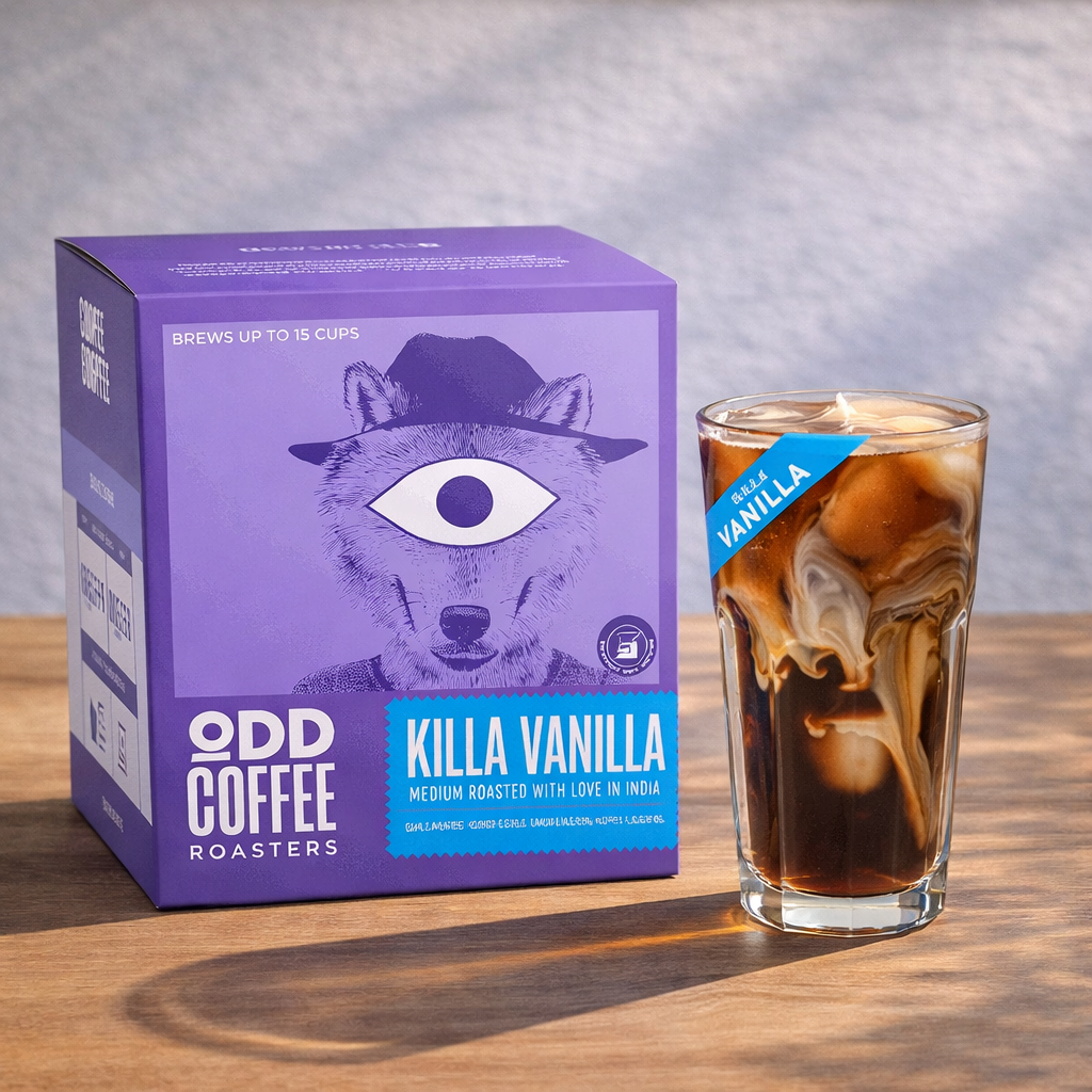 ODD Killa Vanilla Cold Brew | No Equipment Needed