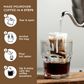 ODD Coffee Pour Over Bags| Pack of 3 | Makes 30 Cups | House Blend Medium Roast, OL' Smoky Dark Roast, Breakfast Blend Light Roast